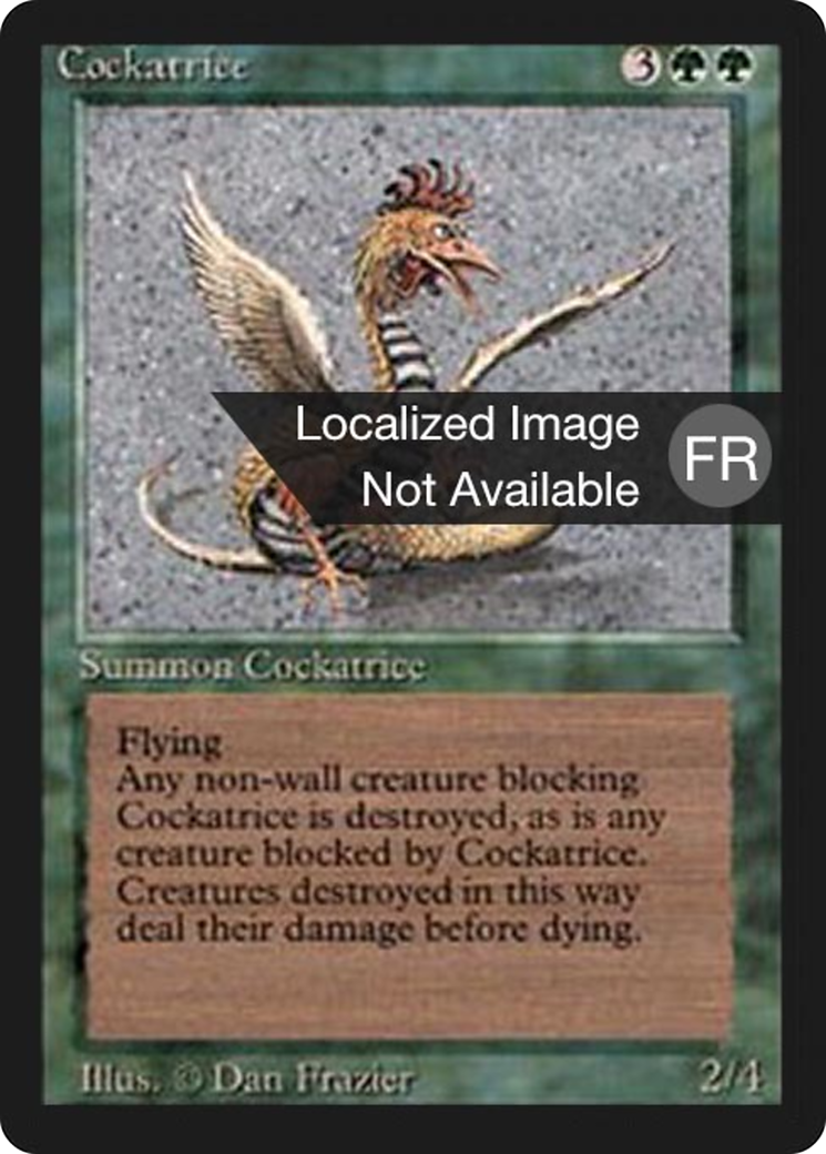 Cockatrice [Foreign Black Border] - The Mythic Store | 24h Order Processing