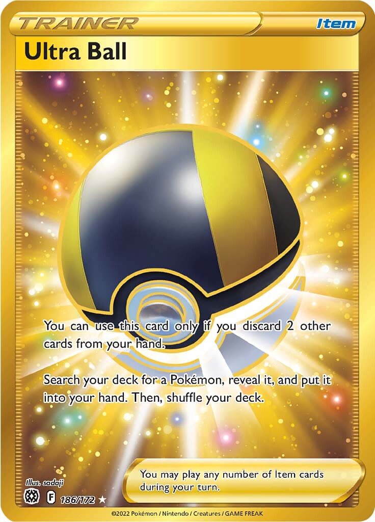 Ultra Ball (186/172) [Sword & Shield: Brilliant Stars] - The Mythic Store | 24h Order Processing