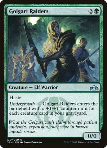 Golgari Raiders [Guilds of Ravnica] - The Mythic Store | 24h Order Processing