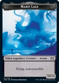 Marit Lage // Saproling Double-Sided Token [Double Masters Tokens] - The Mythic Store | 24h Order Processing