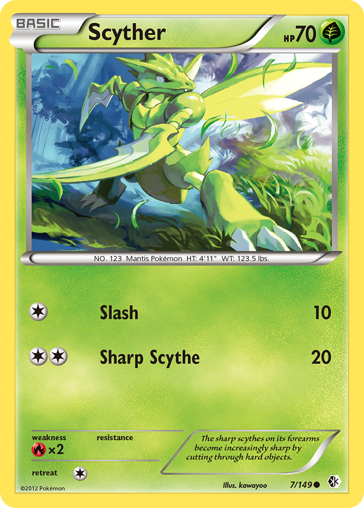 Scyther (7/149) [Black & White: Boundaries Crossed] - The Mythic Store | 24h Order Processing