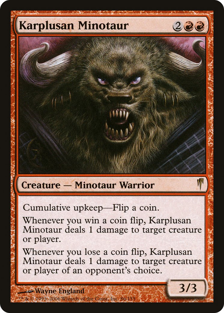 Karplusan Minotaur [Coldsnap] - The Mythic Store | 24h Order Processing