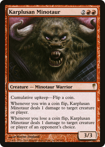 Karplusan Minotaur [Coldsnap] - The Mythic Store | 24h Order Processing