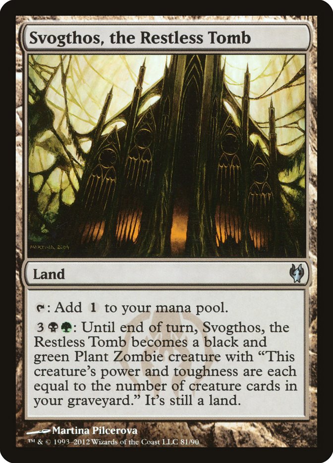 Svogthos, the Restless Tomb [Duel Decks: Izzet vs. Golgari] - The Mythic Store | 24h Order Processing