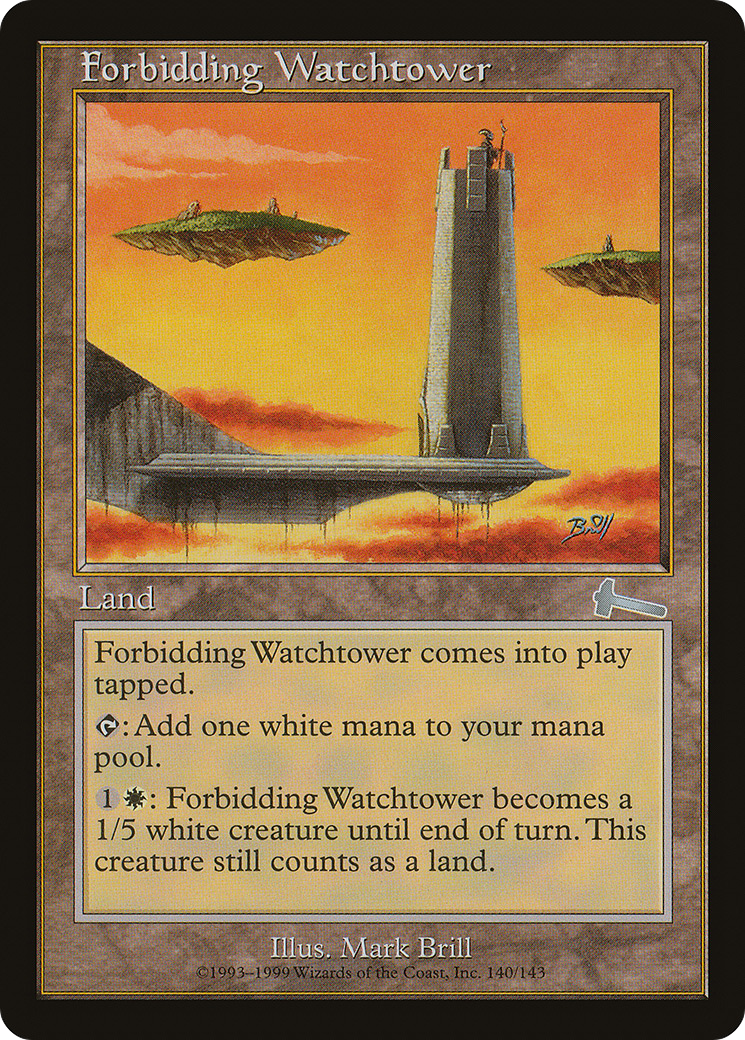 Forbidding Watchtower [Urza's Legacy] - The Mythic Store | 24h Order Processing