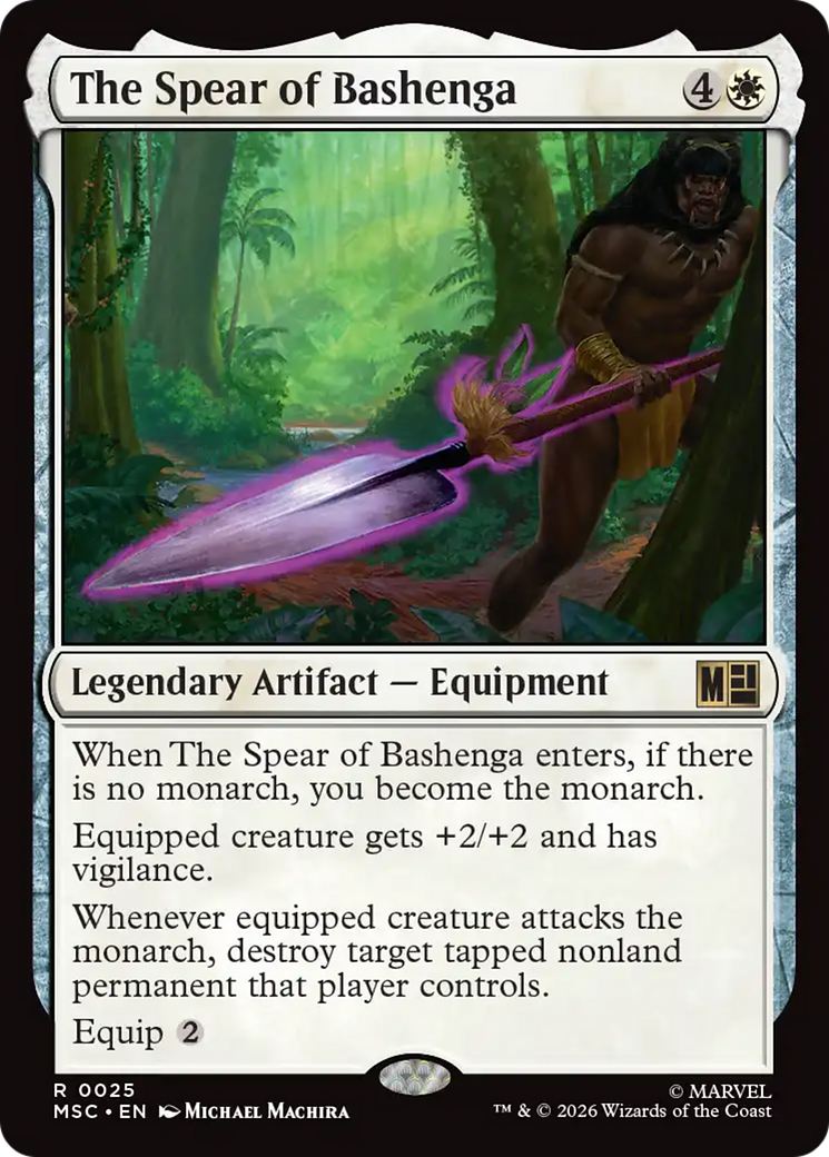The Spear of Bashenga [Marvel Super Heroes Commander] - The Mythic Store | 24h Order Processing