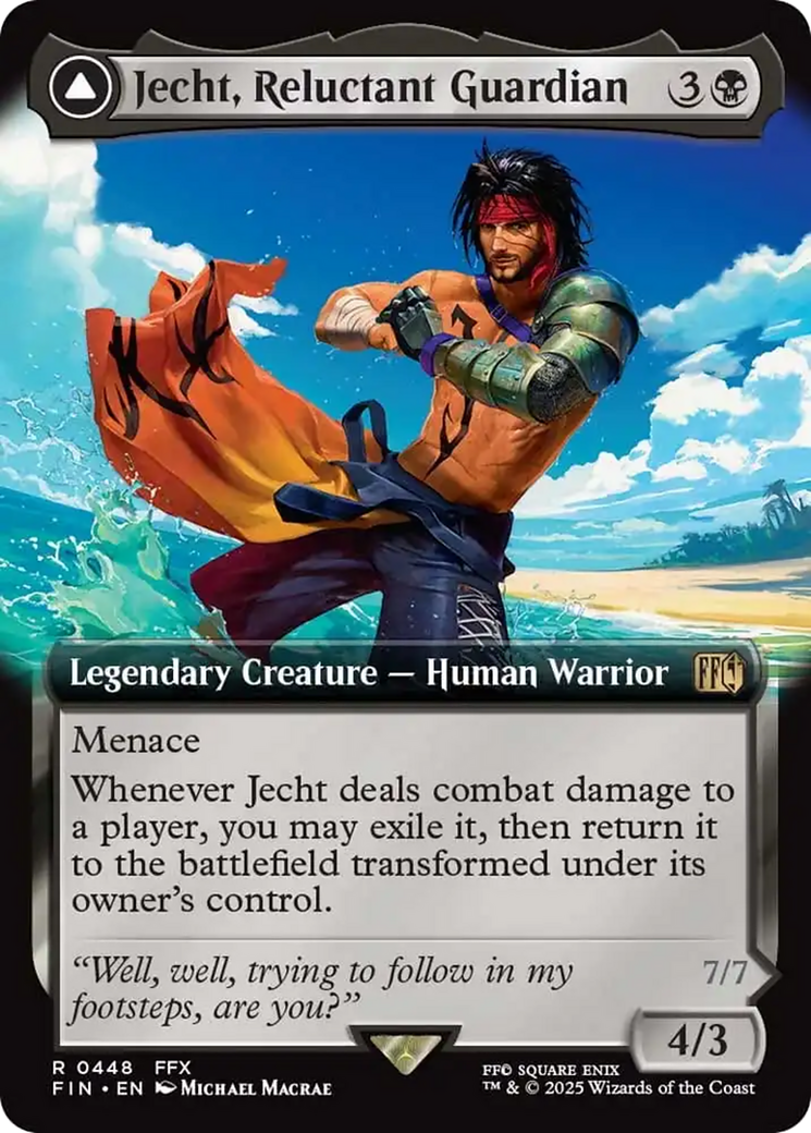 Jecht, Reluctant Guardian // Braska's Final Aeon (Extended Art) [FINAL FANTASY] - The Mythic Store | 24h Order Processing
