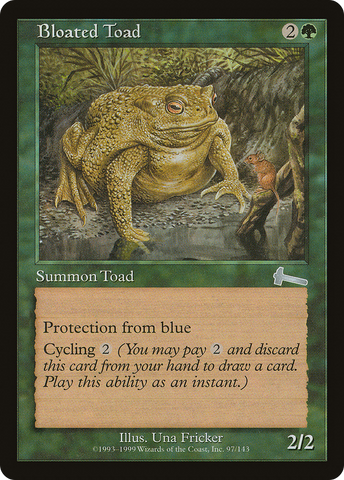 Bloated Toad [Urza's Legacy] - The Mythic Store | 24h Order Processing
