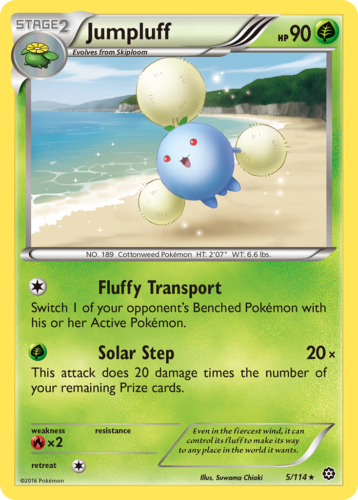 Jumpluff (5/114) [XY: Steam Siege] - The Mythic Store | 24h Order Processing