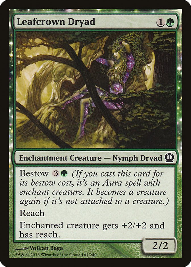 Leafcrown Dryad [Theros] - The Mythic Store | 24h Order Processing