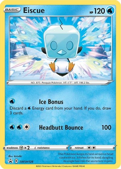 Eiscue (SWSH128) [Sword & Shield: Black Star Promos] - The Mythic Store | 24h Order Processing