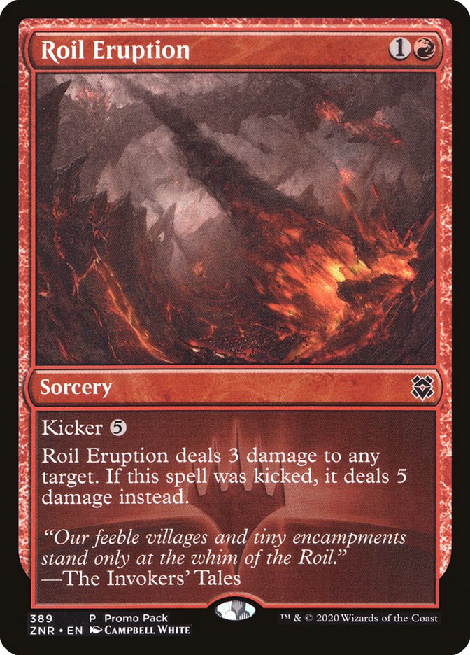 Roil Eruption (Promo Pack) [Zendikar Rising Promos] - The Mythic Store | 24h Order Processing