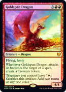 Goldspan Dragon [Kaldheim Prerelease Promos] - The Mythic Store | 24h Order Processing