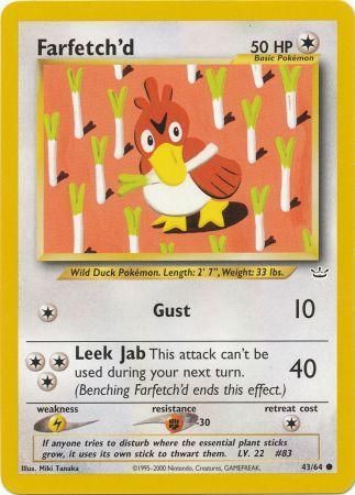 Farfetch'd (43/64) [Neo Revelation Unlimited] - The Mythic Store | 24h Order Processing