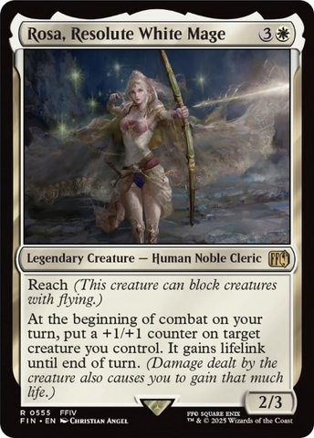 Rosa, Resolute White Mage [FINAL FANTASY] - The Mythic Store | 24h Order Processing