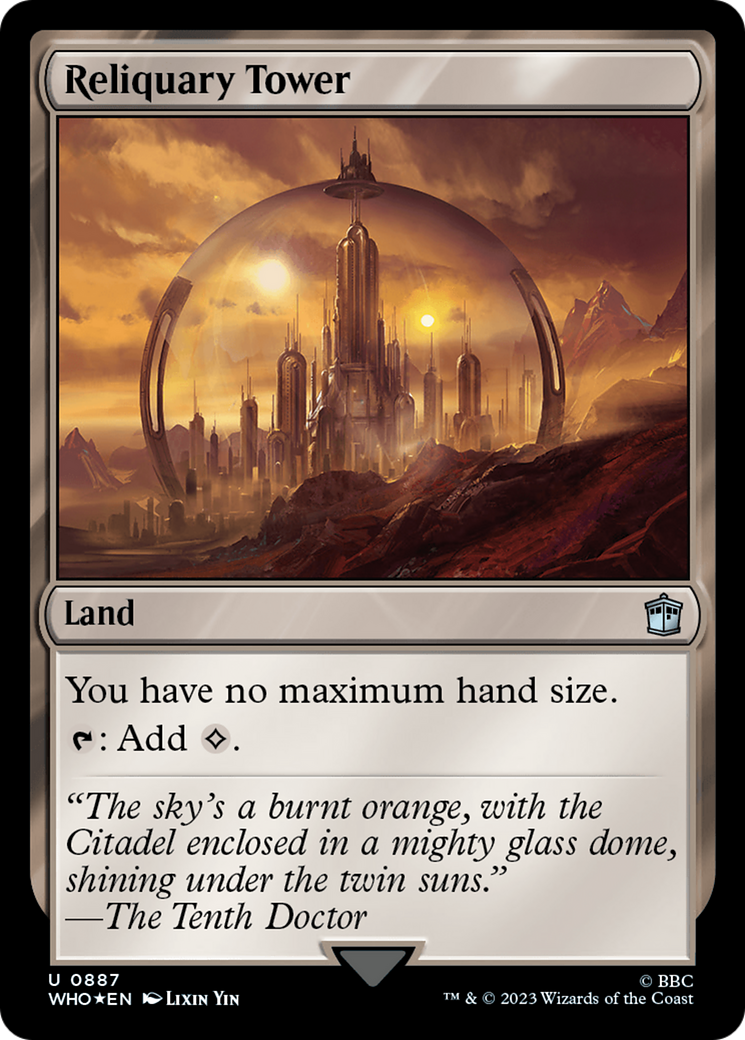Reliquary Tower (Surge Foil) [Doctor Who] - The Mythic Store | 24h Order Processing