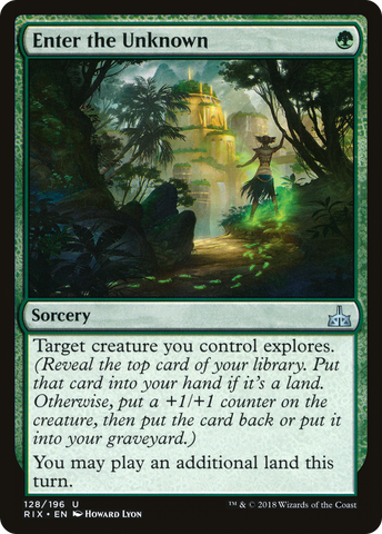 Enter the Unknown [Rivals of Ixalan] - The Mythic Store | 24h Order Processing