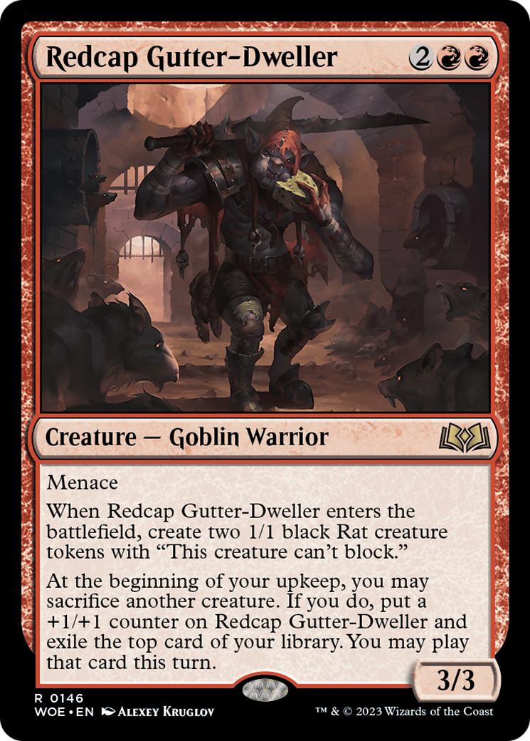 Redcap Gutter-Dweller [Wilds of Eldraine] - The Mythic Store | 24h Order Processing