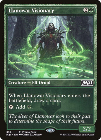 Llanowar Visionary (Promo Pack) [Core Set 2021 Promos] - The Mythic Store | 24h Order Processing