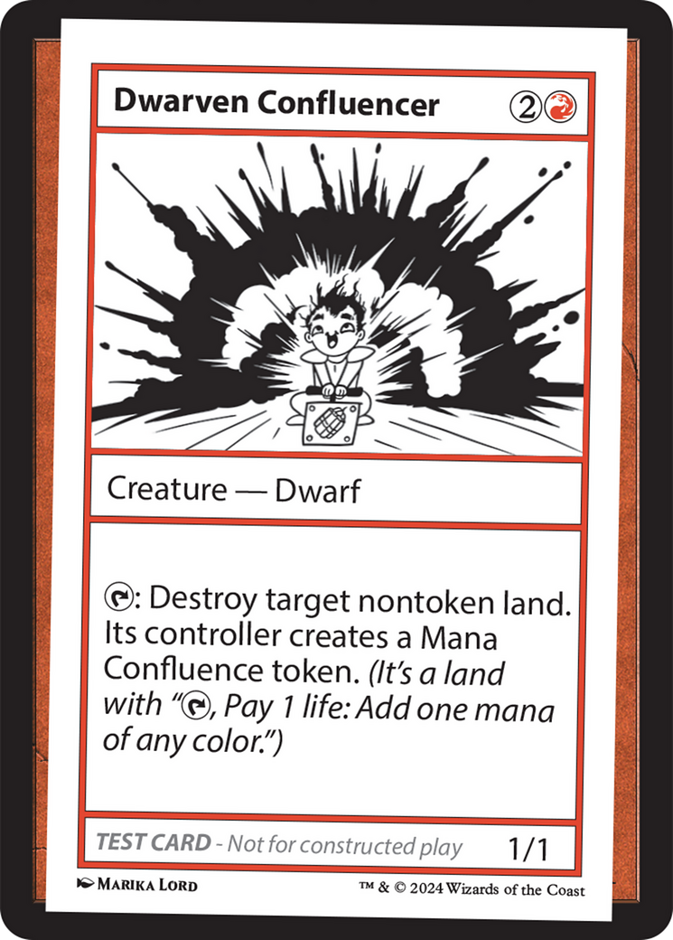 Dwarven Confluencer [Mystery Booster 2 Playtest Cards] - The Mythic Store | 24h Order Processing