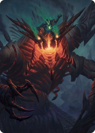 Mishra, Lost to Phyrexia Art Card [The Brothers' War Art Series] - The Mythic Store | 24h Order Processing