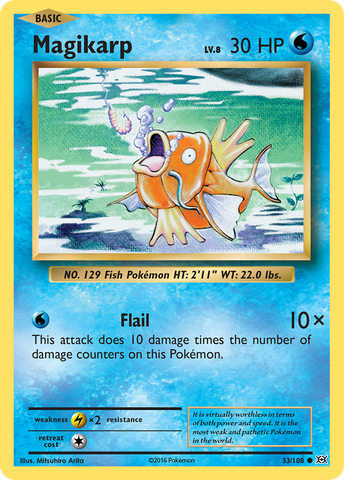 Magikarp (33/108) [XY: Evolutions] - The Mythic Store | 24h Order Processing