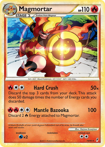 Magmortar (16/95) (Theme Deck Exclusive) [HeartGold & SoulSilver: Call of Legends] - The Mythic Store | 24h Order Processing