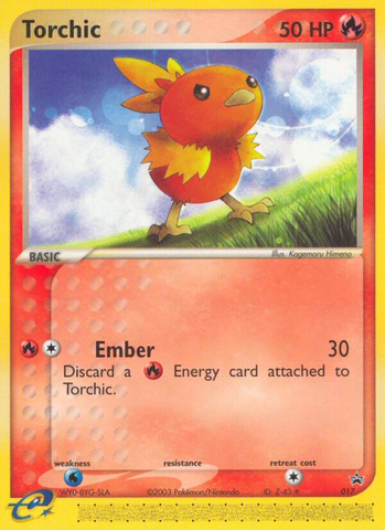 Torchic (017) [Nintendo: Black Star Promos] - The Mythic Store | 24h Order Processing