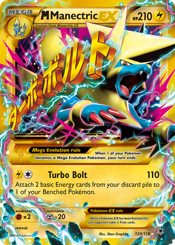 M Manectric EX (120/119) [XY: Phantom Forces] - The Mythic Store | 24h Order Processing