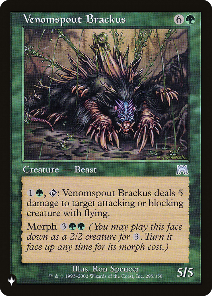 Venomspout Brackus [The List Reprints] - The Mythic Store | 24h Order Processing