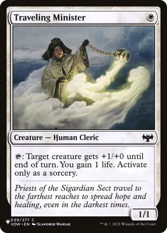 Traveling Minister [The List] - The Mythic Store | 24h Order Processing