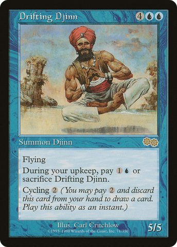Drifting Djinn [Urza's Saga] - The Mythic Store | 24h Order Processing