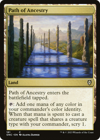 Path of Ancestry [Phyrexia: All Will Be One Commander] - The Mythic Store | 24h Order Processing