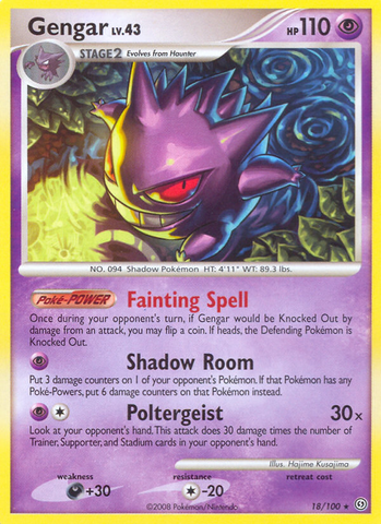 Gengar (18/100) [Diamond & Pearl: Stormfront] - The Mythic Store | 24h Order Processing