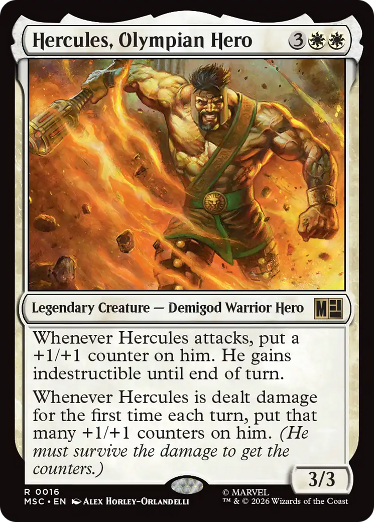 Hercules, Olympian Hero [Marvel Super Heroes Commander] - The Mythic Store | 24h Order Processing