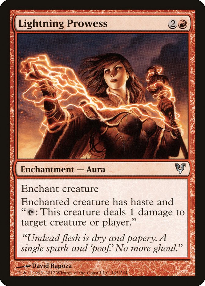 Lightning Prowess [Avacyn Restored] - The Mythic Store | 24h Order Processing