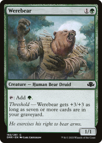 Werebear [Dominaria Remastered] - The Mythic Store | 24h Order Processing