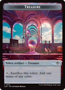 Elemental (0003) // Treasure Double-Sided Token [Secrets of Strixhaven Tokens] - The Mythic Store | 24h Order Processing