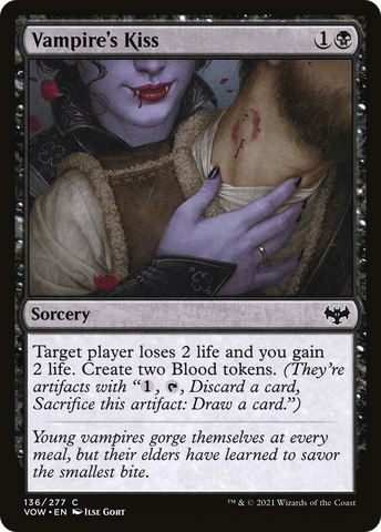 Vampire's Kiss [Innistrad: Crimson Vow] - The Mythic Store | 24h Order Processing