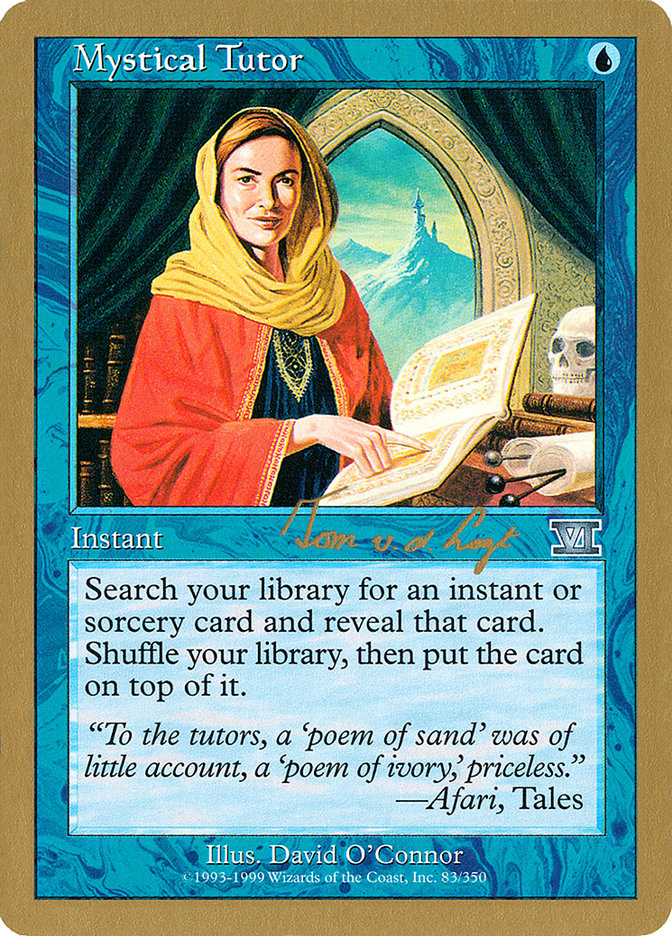 Mystical Tutor (Tom van de Logt) [World Championship Decks 2000] - The Mythic Store | 24h Order Processing