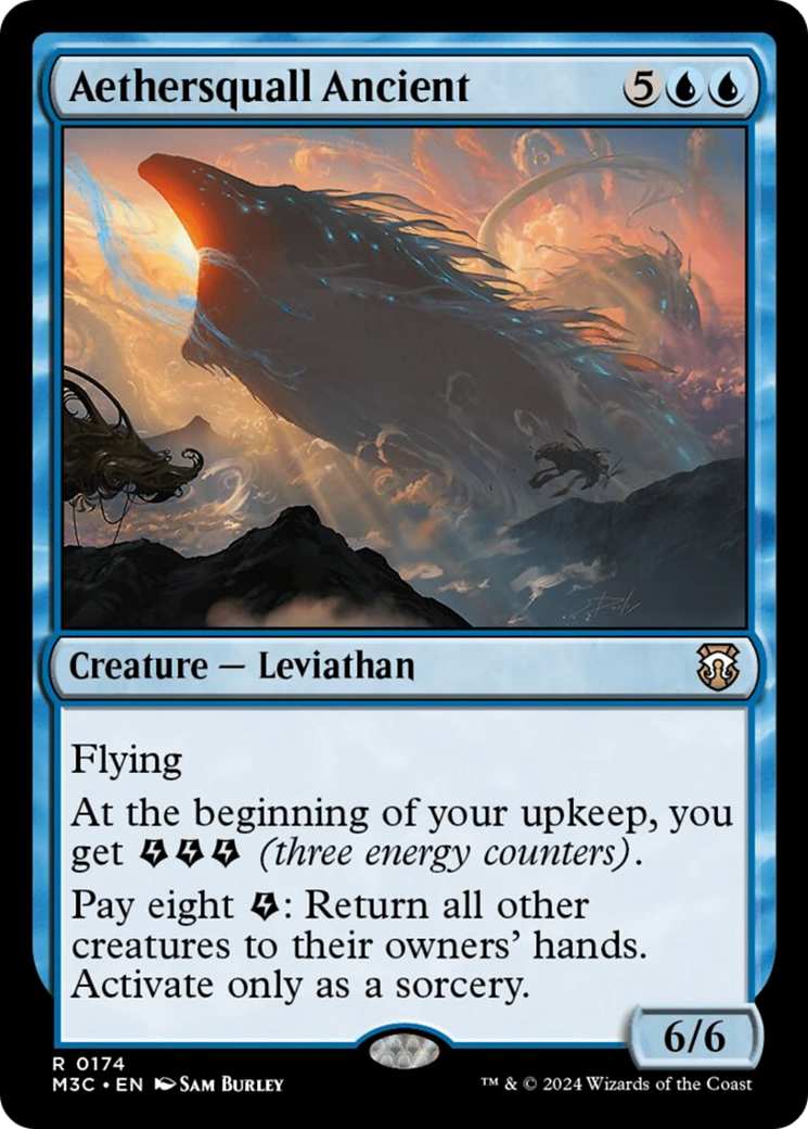 Aethersquall Ancient (Ripple Foil) [Modern Horizons 3 Commander] - The Mythic Store | 24h Order Processing