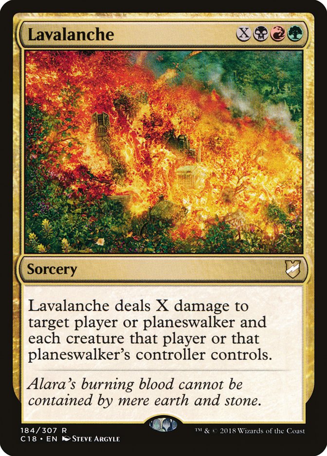 Lavalanche [Commander 2018] - The Mythic Store | 24h Order Processing