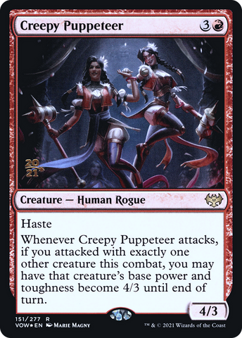 Creepy Puppeteer [Innistrad: Crimson Vow Prerelease Promos] - The Mythic Store | 24h Order Processing