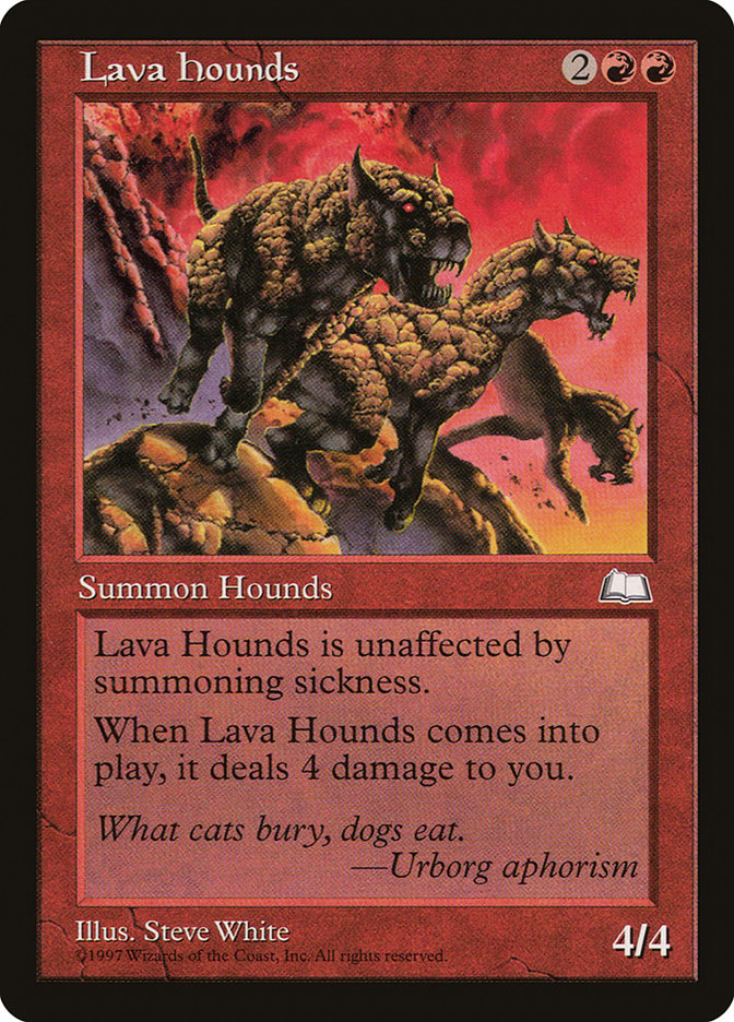 Lava Hounds [Weatherlight] - The Mythic Store | 24h Order Processing