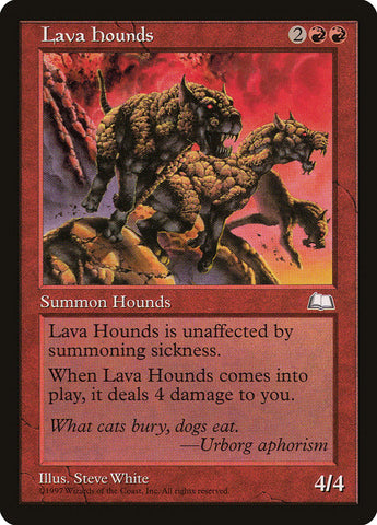 Lava Hounds [Weatherlight] - The Mythic Store | 24h Order Processing