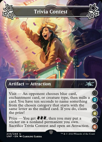Trivia Contest (2-4-6) [Unfinity] - The Mythic Store | 24h Order Processing