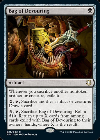 Bag of Devouring [Dungeons & Dragons: Adventures in the Forgotten Realms Commander] - The Mythic Store | 24h Order Processing