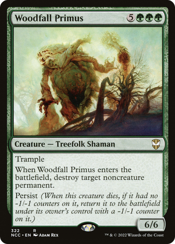 Woodfall Primus [Streets of New Capenna Commander] - The Mythic Store | 24h Order Processing