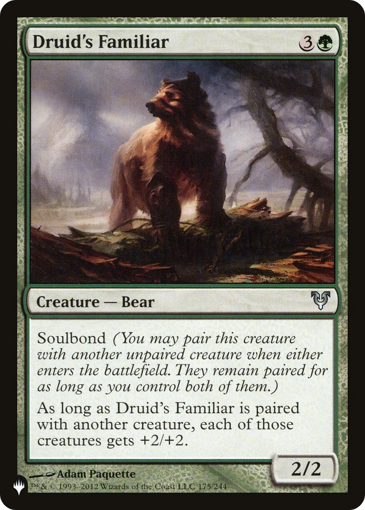 Druid's Familiar [The List] - The Mythic Store | 24h Order Processing