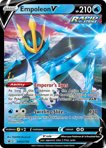 Empoleon V (SWSH108) [Sword & Shield: Black Star Promos] - The Mythic Store | 24h Order Processing